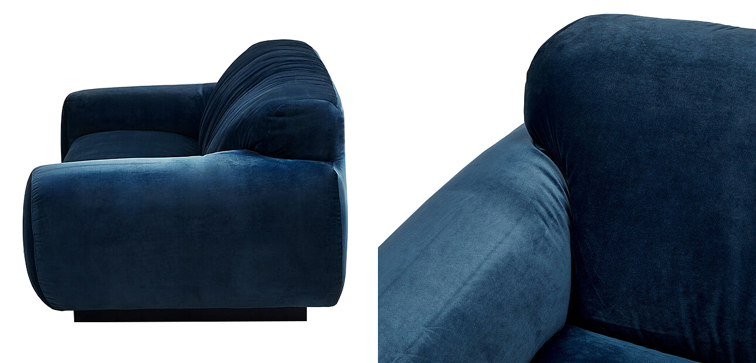 Диван Inesia Sofa blue Диван Inesia Sofa blue - Loft-Concept в Воронеже