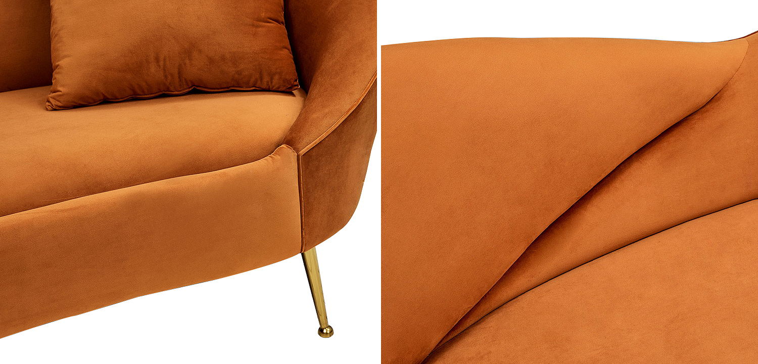 Диван Prudence Orange Sofa Диван Prudence Orange Sofa - Loft-Concept в Воронеже