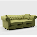 Мебельная ткань Шенилл светло-зеленый цвет 142 см T4-51 варинант исполнения - 4 | Loft Concept в Воронеже