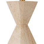 Настольная лампа с фигурным основанием Chiseled варинант исполнения - 1 | Loft Concept в Воронеже