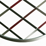 Дизайнерский круглый кофейный стол со стеклянной столешницей Gio Ponti D.555.1 Coffee Table варинант исполнения - 4 | Loft Concept в Воронеже