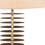 Настольная лампа с корпусом из металлических дисков Skyscraper варинант исполнения - 1 | Loft Concept в Воронеже