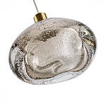 Подвесной светильник с прозрачным стеклянным плафоном округлой формы Effervia  варинант исполнения - 8 | Loft Concept в Воронеже