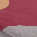 Плед из хлопка с абстрактным принтом Elysian Flow Ember варинант исполнения - 4 | Loft Concept в Воронеже