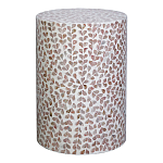 Столик с инкрустацией с перламутровым узором Jean Pink варинант исполнения - 1 | Loft Concept в Воронеже