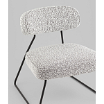 Кресло лаунж Kate букле серый варинант исполнения - 2 | Loft Concept в Воронеже