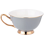 Чайная пара из фарфора 200 мл Grey Tea Porcelain Set варинант исполнения - 2 | Loft Concept в Воронеже