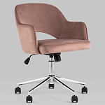 Кресло для компьютерного стола Veloury Pink варинант исполнения - 2 | Loft Concept в Воронеже