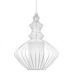Подвесной светильник Wire Dream Pendant 2 Белый варинант исполнения - 3 | Loft Concept в Воронеже