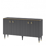 Консоль с фасадами цвета графит Antique Order Graphite варинант исполнения - 2 | Loft Concept в Воронеже