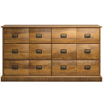 Деревянный комод с 6-ю ящиками Blanton Chest of Drawers варинант исполнения - 1 | Loft Concept в Воронеже