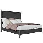 Кровать из массива бука с жёстким изголовьем Tasteful Furniture варинант исполнения - 1 | Loft Concept в Воронеже