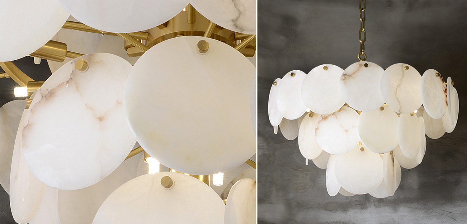 Люстра Letizia Marble Three Tiered Chandelier Люстра Letizia Marble Three Tiered Chandelier - Loft-Concept в Воронеже