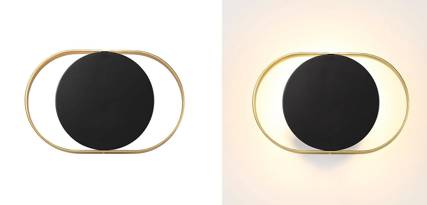 Бра Globo Ocular Sconce Oval Black Бра Globo Ocular Sconce Oval Black - Loft-Concept в Воронеже