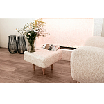 Керамический столик на деревянных ножках «Квадро» варинант исполнения - 8 | Loft Concept в Воронеже