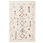 Ковер с графическим разноцветным узором Vinridio Bо  Multi варинант исполнения - 1 | Loft Concept в Воронеже