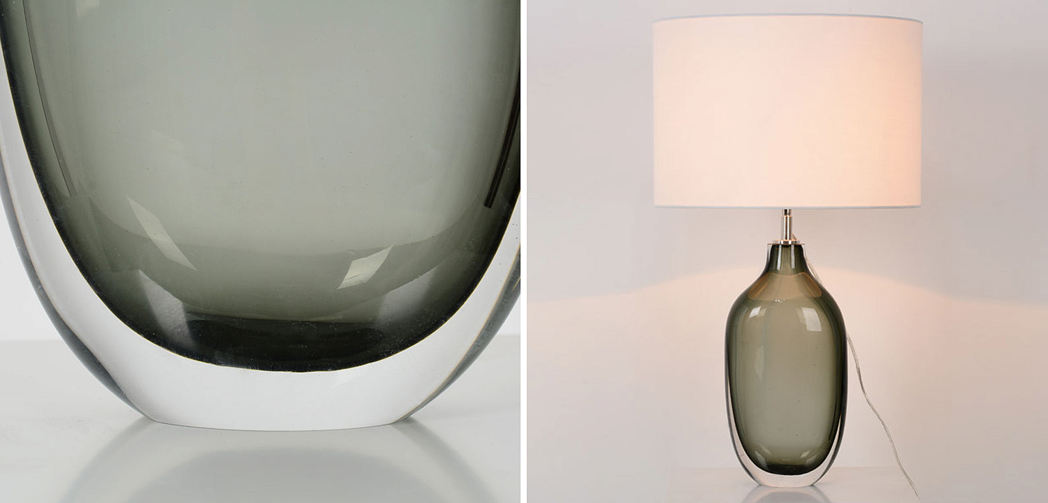 Настольный светильник GLASS SCULPTURE Chelsom Настольный светильник GLASS SCULPTURE Chelsom - Loft-Concept в Воронеже