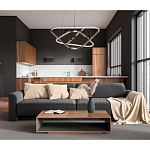 Люстра с подвесами в форме треугольников Niamh Barry варинант исполнения - 11 | Loft Concept в Воронеже