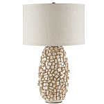 Настольная лампа с декором на корпусе в виде кубиков Sugar Cubes варинант исполнения - 3 | Loft Concept в Воронеже