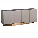 Комод со стеклянной столешницей и с выдвижными ящиками Minimalist Accent варинант исполнения - 1 | Loft Concept в Воронеже