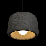 Подвесной светильник с цилиндрическим фактурным абажуром Sergey Makhno варинант исполнения - 5 | Loft Concept в Воронеже