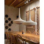 Подвесной вязаный бежевый светильник «Лампа Марракеша» варинант исполнения - 2 | Loft Concept в Воронеже