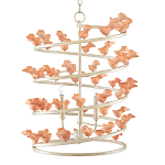 Люстра спиралевидная с фигурками птенцов Playful Chandelier варинант исполнения - 2 | Loft Concept в Воронеже