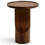 Приставной столик из массива дерева Walnut варинант исполнения - 3 | Loft Concept в Воронеже