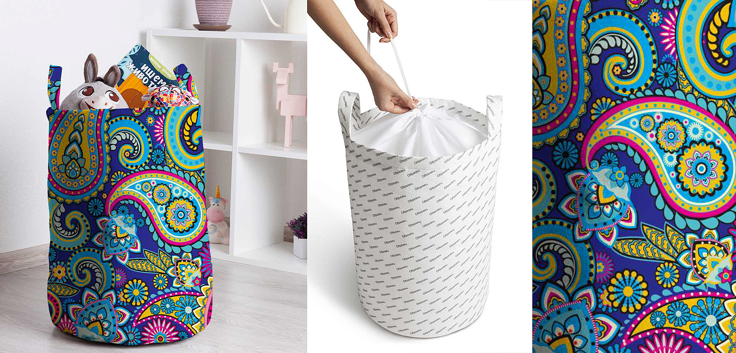 Корзина Paisley Basket Корзина Paisley Basket - Loft-Concept в Воронеже