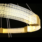 Люстра подвесная светодиодная Apolon Gold варинант исполнения - 4 | Loft Concept в Воронеже