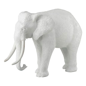 Статуэтка декоративная белый слон White Elephant