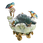 Чаша в виде листка лотоса с птицами Eden Garden варинант исполнения - 6 | Loft Concept в Воронеже