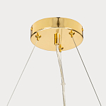 Люстра подвесная из золотых колец 57 см Golden Circles варинант исполнения - 11 | Loft Concept в Воронеже