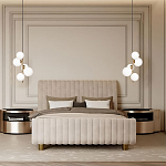 Подвесной светильник с 5-ю белыми шарообразными плафонами Bubble Chandelier варинант исполнения - 5 | Loft Concept в Воронеже