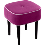 Квадратный мягкий пуф на черных ножках Winton Pouf Square варинант исполнения - 17 | Loft Concept в Воронеже