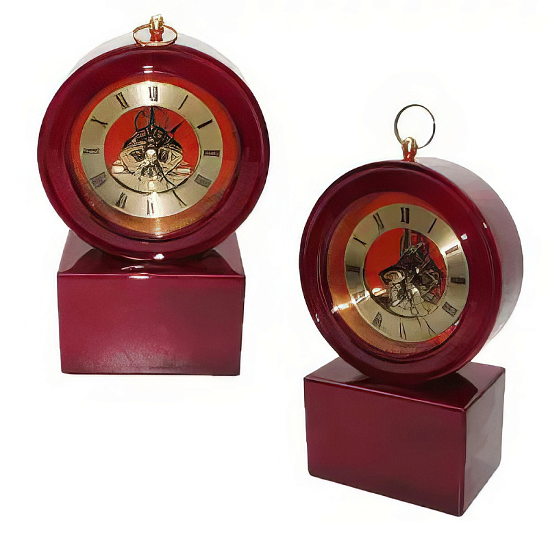 Часы настольные кварцевые Time Forward Коричневый Часы настольные кварцевые Time Forward Коричневый в Воронеже | Loft Concept