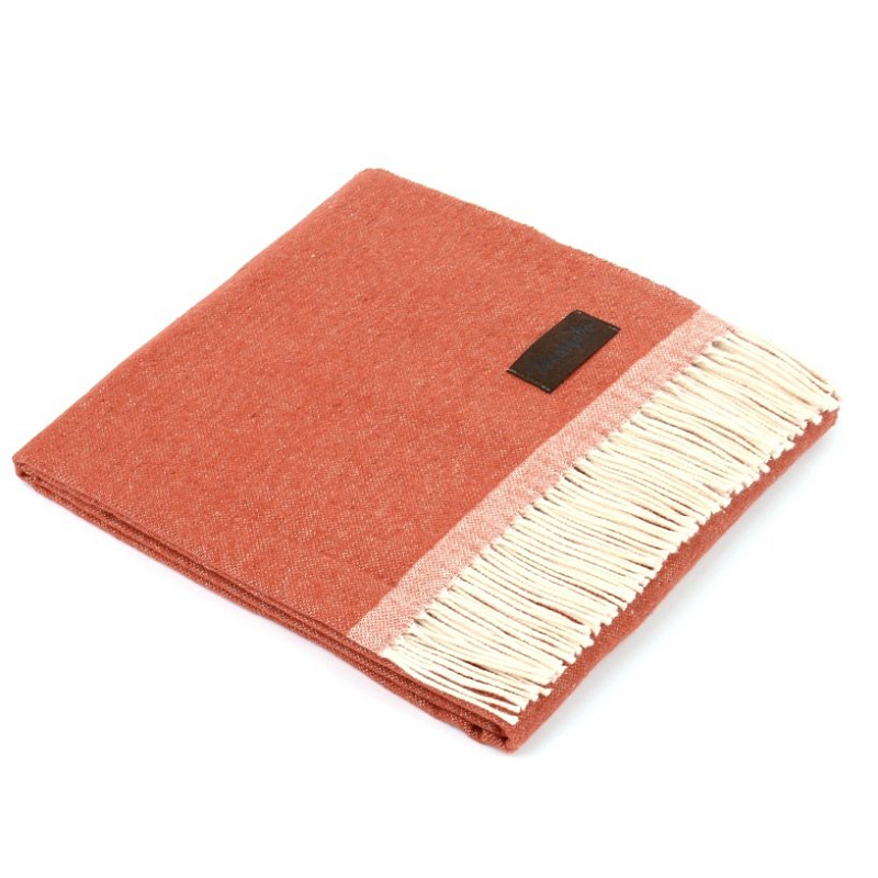 Плед SARA 2000 Marzotto Красный в Воронеже | Loft Concept 