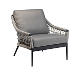 Кресло уличное темно-серое Street Bliss варинант исполнения - 2 | Loft Concept в Воронеже