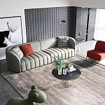 Дизайнерский журнальный стол на прозрачном основании Nofon варинант исполнения - 2 | Loft Concept в Воронеже