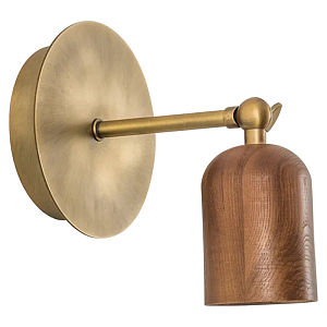 Бра PORI Dark wood от Loft-Concept