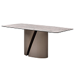 Стол обеденный керамический серый Servorios варинант исполнения - 2 | Loft Concept в Воронеже