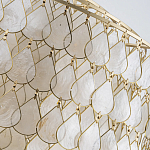 Люстра многоярусная с декором из натуральной морской ракушки Iridescent Light варинант исполнения - 9 | Loft Concept в Воронеже