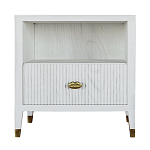 Прикроватная тумбочка с полкой Elsa Dreams White варинант исполнения - 6 | Loft Concept в Воронеже