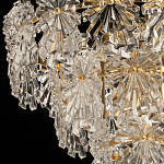 Люстра многоярусная с объемными прозрачными цветами Hanging Flowers варинант исполнения - 8 | Loft Concept в Воронеже