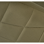 Стул велюровый хаки на золотистых металлических ножках Vendramin Chair варинант исполнения - 5 | Loft Concept в Воронеже