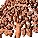 Панно из дерева LeafBerry Panel With Trees варинант исполнения - 2 | Loft Concept в Воронеже