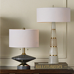 Настольная лампа с конусовидным каменным корпусом Regency варинант исполнения - 3 | Loft Concept в Воронеже