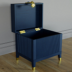 Сундук Eye Elsa Dreams Blue варинант исполнения - 2 | Loft Concept в Воронеже