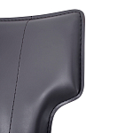 Стул серый из искуственной кожи на 4-х ножках Enigma Gray варинант исполнения - 4 | Loft Concept в Воронеже