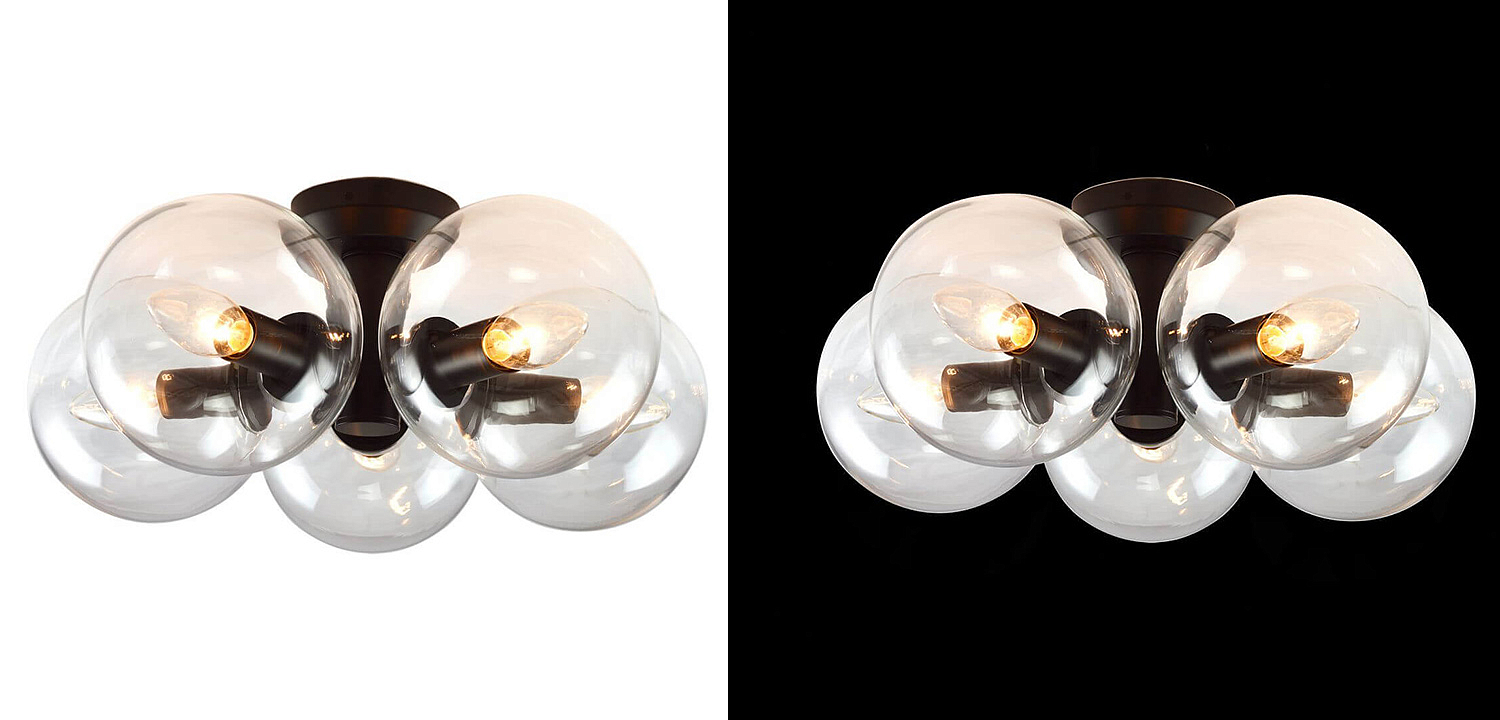 Потолочный светильник Modo 5 Globes Ceiling Lamp 41 Потолочный светильник Modo 5 Globes Ceiling Lamp 41 - Loft-Concept в Воронеже